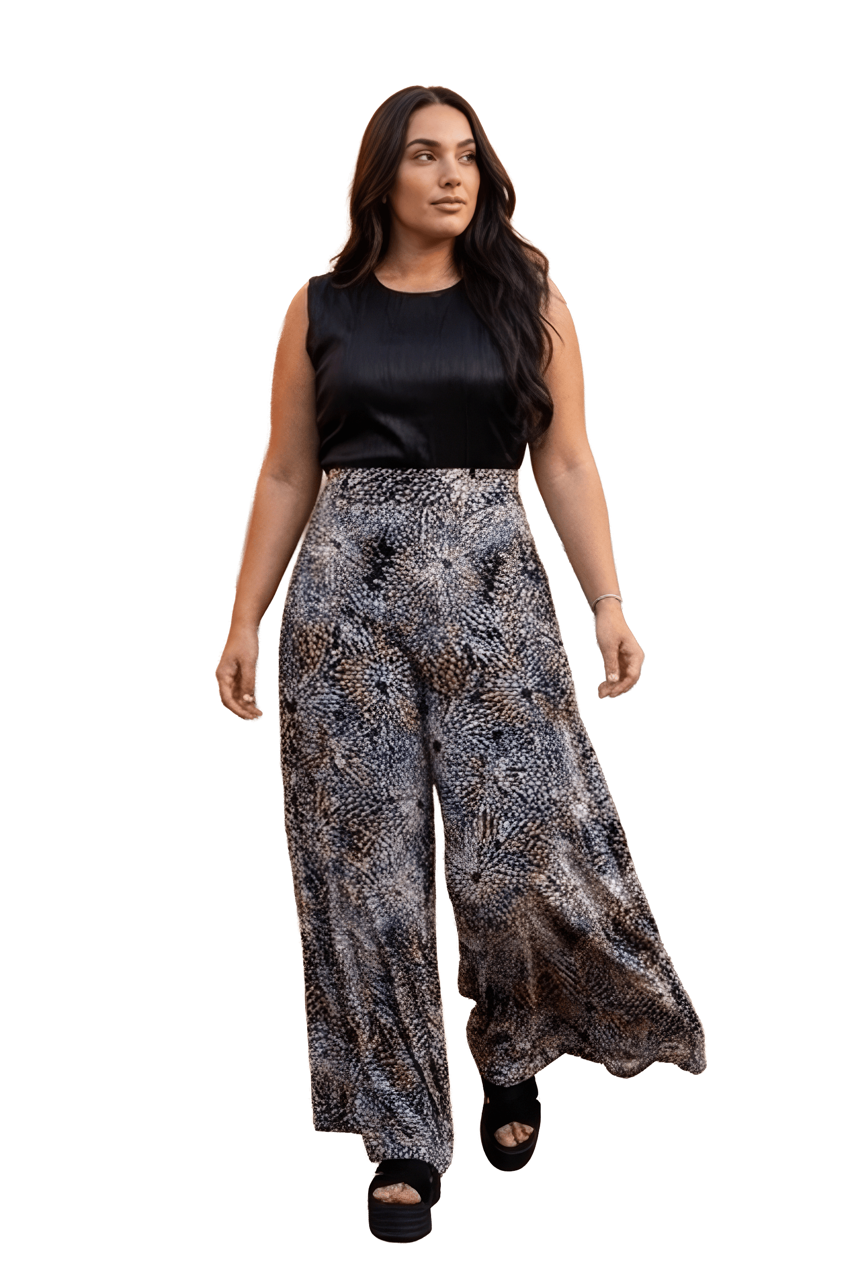 Γυναικεία Παντελονοφούστα Plus Size - Shine Fashion